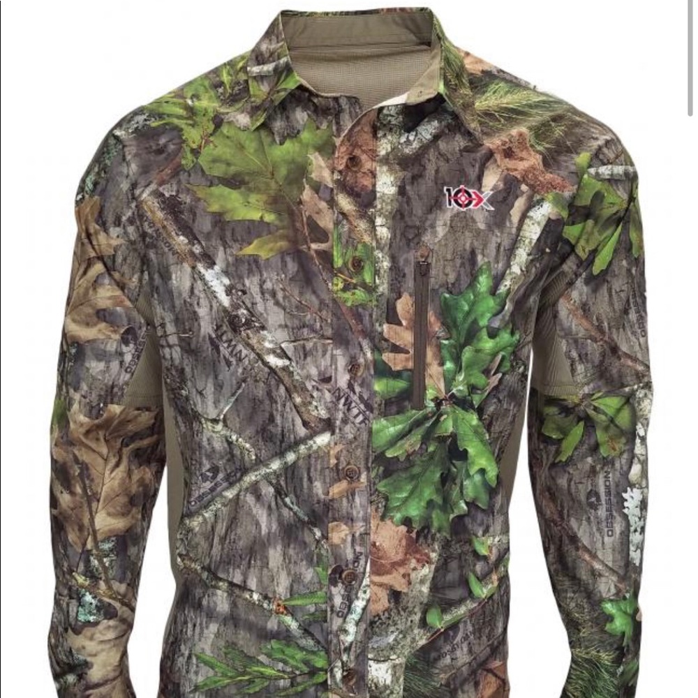 10X Mossy Oak NWTF Obsession Ultralite Shirt
